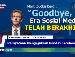 Pernyataan Mengejutkan Mark Zuckerberg Era Sosial Media Telah Berakhir