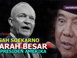 Kisah Presiden Soekarno yang Dibuat Marah oleh Presiden AS Dwight D. Eisenhower